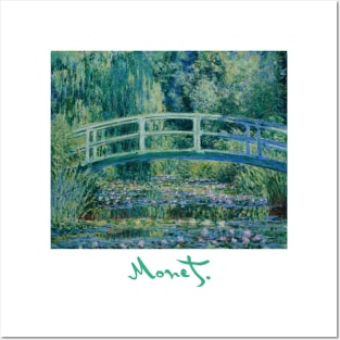 The Japanese Bridge - Claude Monet Posters and Art